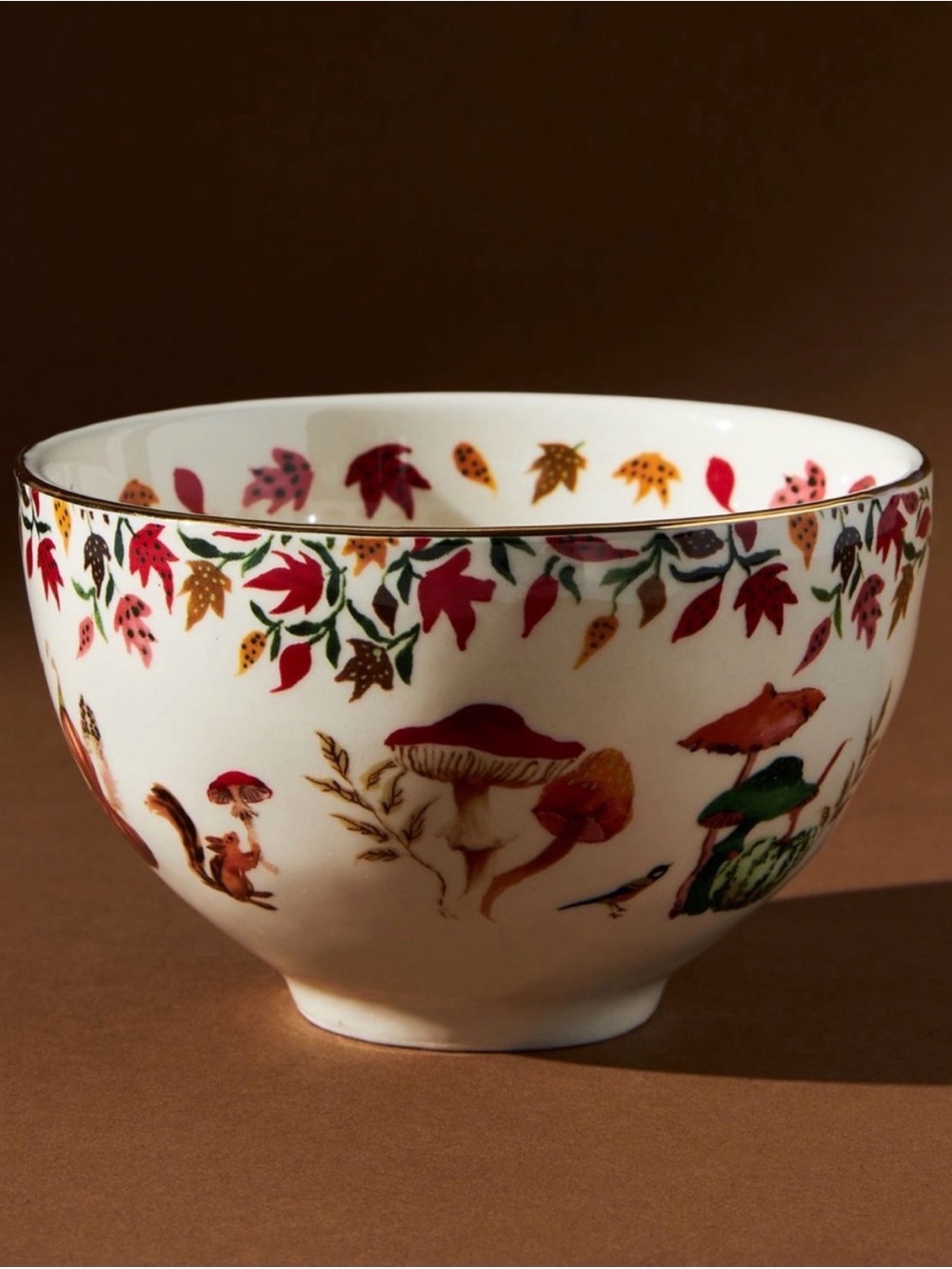 Anthropologie NWT Inslee Fariss Autumn's
Bounty Bowl: Rare Find!